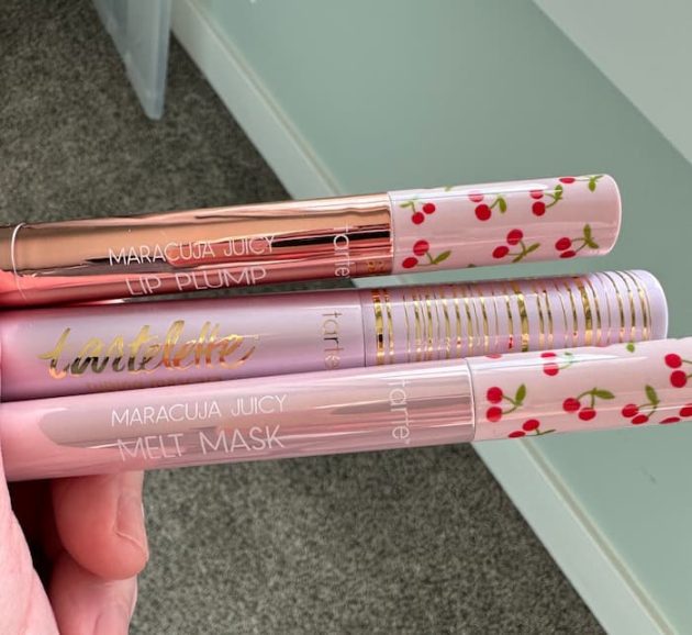 Tarte Cherry Crush Maracuja Juicy Lips & Tubing Mascara 
